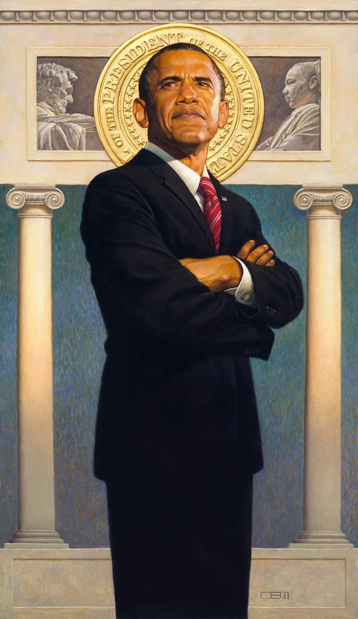 President Barack Obama Lithograph by Thomas Blackshear II