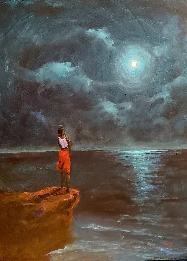 A Moment to Reflect by Ted Ellis — Giclee On Canvas