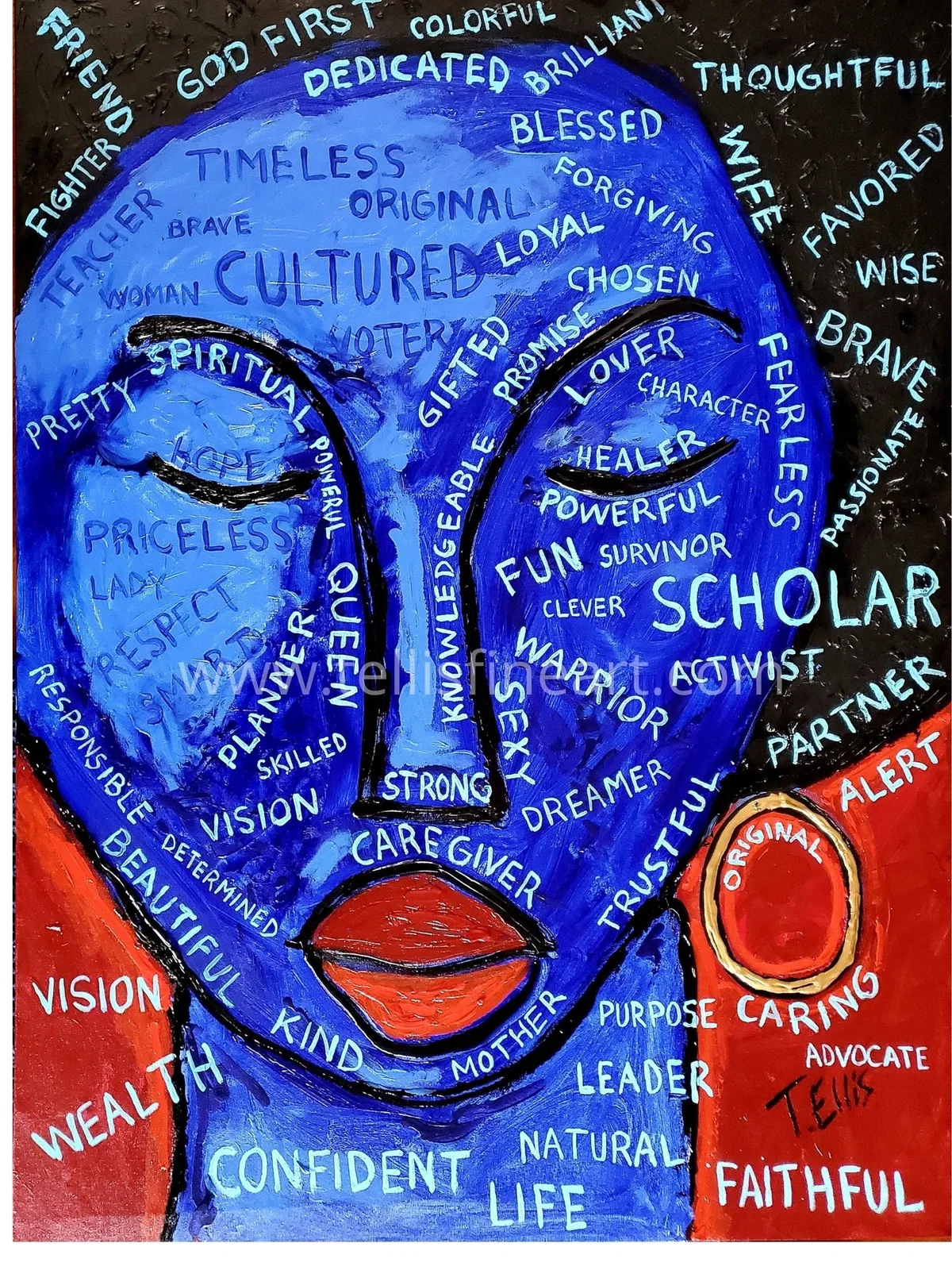 I Am the Culture by Ted Ellis — Giclee On Canvas