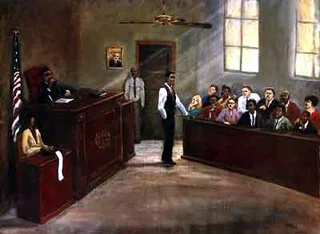 Justice by Ted Ellis — Lithograph