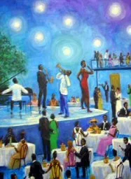 Jazzy Blues by Ted Ellis — Lithograph