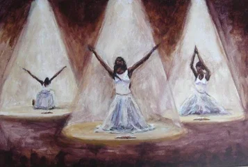 Praise Dancers by Ted Ellis