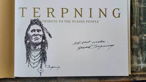 Howard Terpning - Traders Among the Crow â€“ Tribute to the Plains People (Hardcover Collectorâ€™s Book) 
