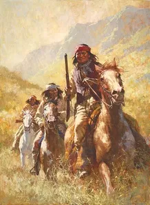 Howard Terpning - Legend of Geronimo 