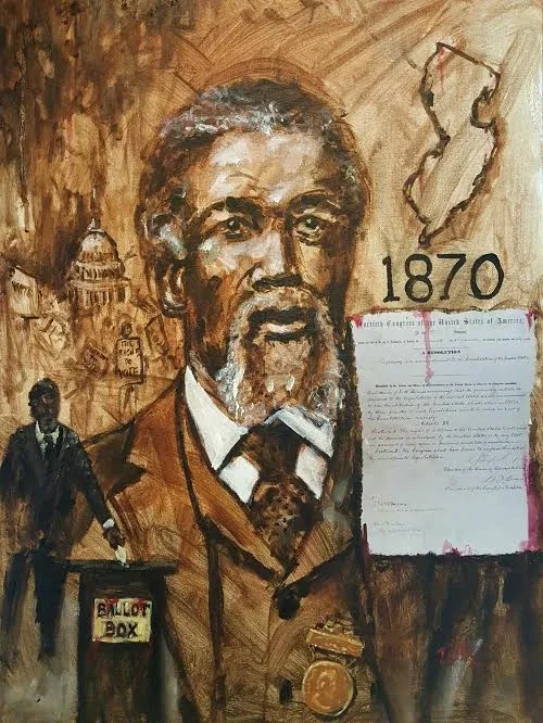 The First Vote by Ted Ellis — Giclee On Canvas