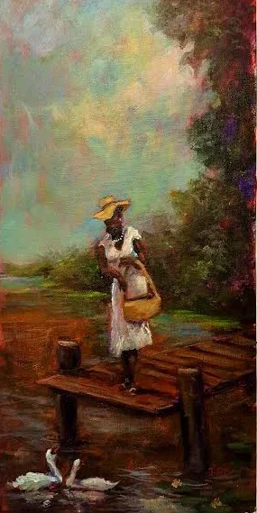 The Lady That I Am by Ted Ellis — Giclee On Canvas