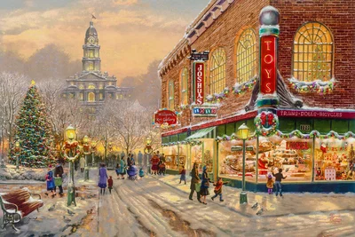 A Christmas Wish by Thomas Kinkade