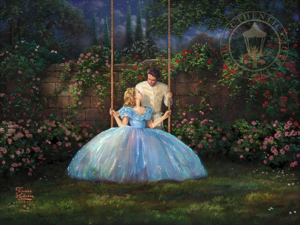 Dreams Come True by Thomas Kinkade Disney — Giclee On Canvas