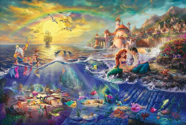 Thomas Kinkade Disney - Frozen
