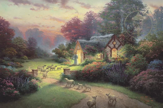 The Good Shepher's Cottage by Thomas Kinkade