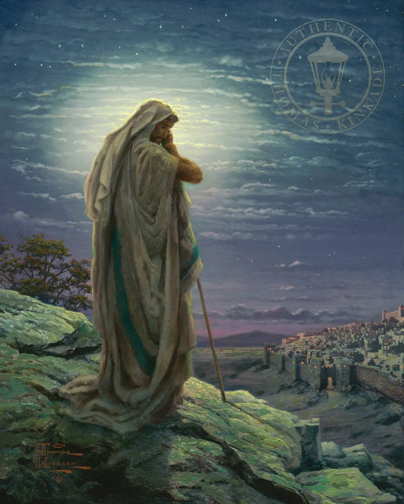 A Prayer for Peace by Thomas Kinkade — Giclee On Canvas Artist Proof