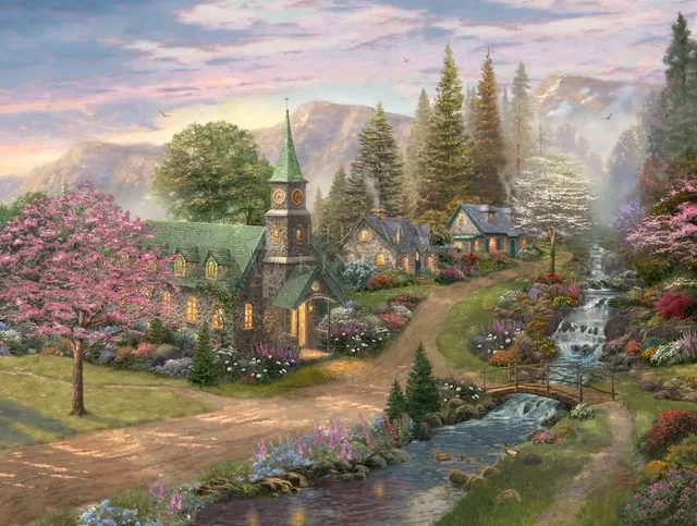 Thomas Kinkade artwork