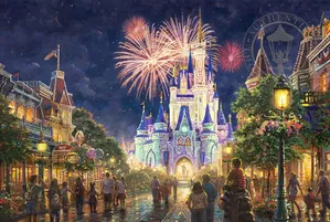 Thomas Kinkade Disney - Main Street, U.S.A. Walt Disney World Resort