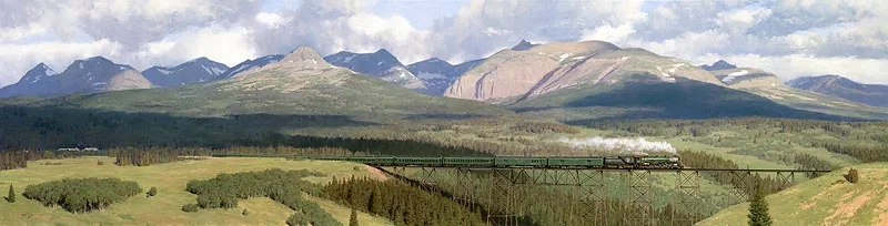 The Great Northern ANNIVERSARY MASTERWORK ON by Tucker Smith — Canvas