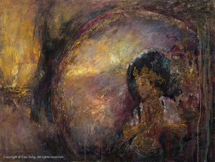 The Sounds Of Nature II by Cao Yong — Giclee On Canvas The Tibet Series