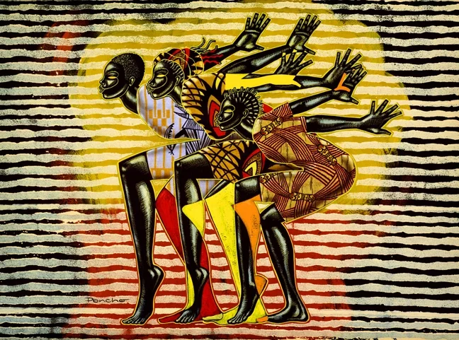 Ujima by Larry Poncho Brown — Giclee On Paper