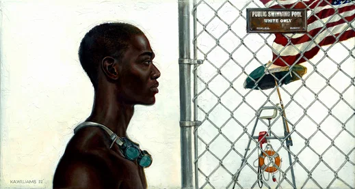 Public Swimming by Kevin Williams (WAK)