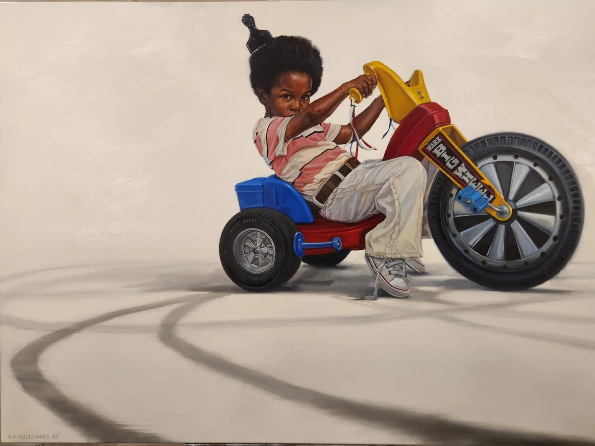 BIG BOY TOYS by Kevin Williams (WAK) — Giclee On Canvas