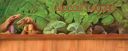Will Bullas - The Lizard Lounge Masterwork Canvas Edition