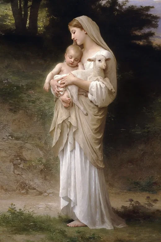 The Innocence Gallery Wrap by William Bouguereau