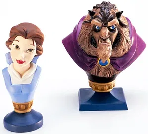 WDCC Disney Classics Beast & Belle She Didn't Shudder At My Paw