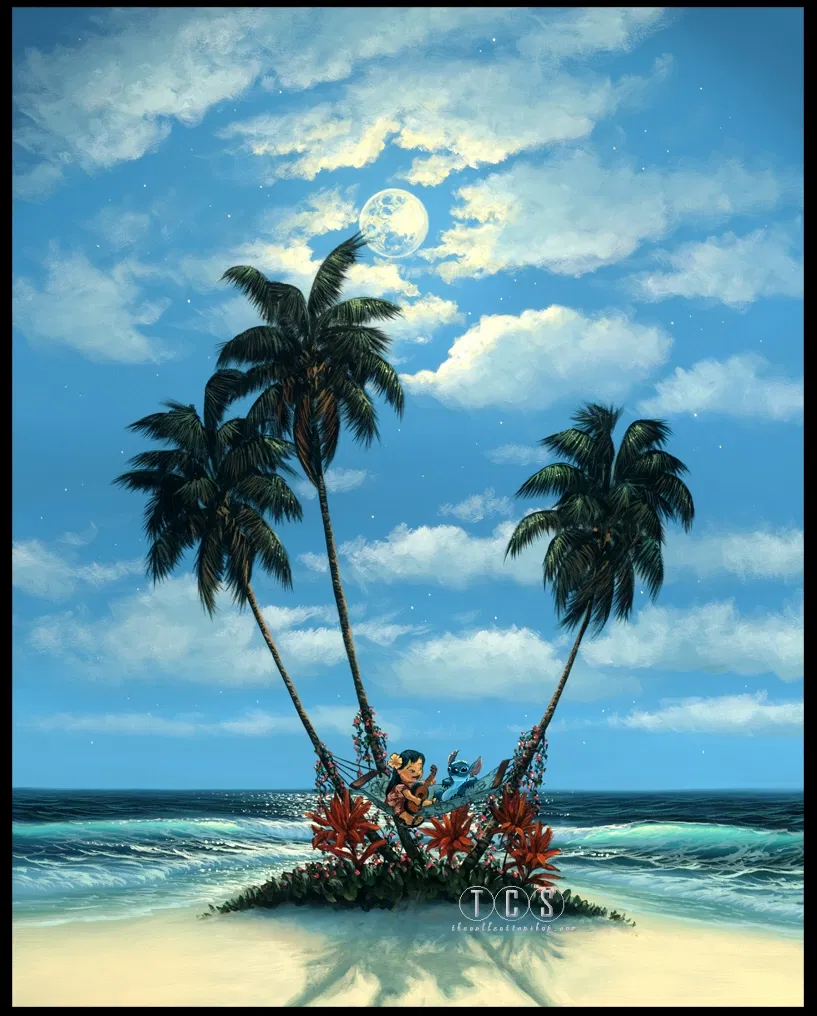 Hanging Under The Moon by Walfrido Garcia