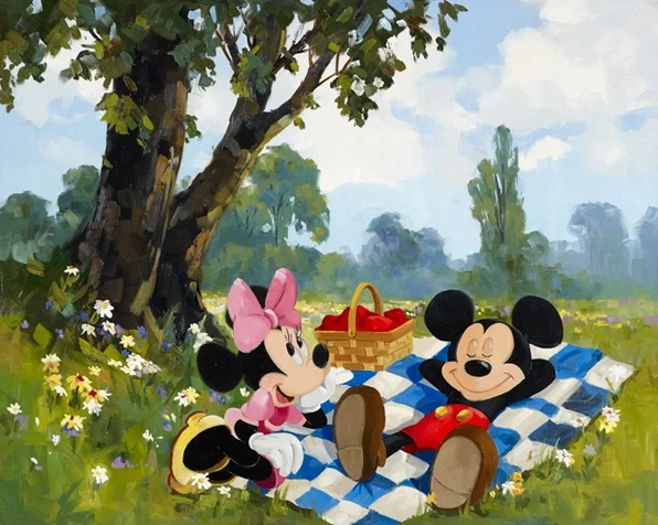An Ideal Picnic by Line Tutwiler — Giclee On Canvas