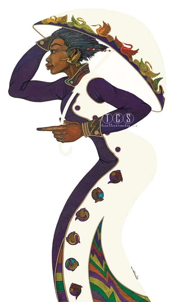 White Umbrella by Charles Bibbs