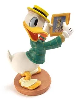 Mr Duck Steps Out Donald Duck With Love From Daisy by WDCC Disney Classics
