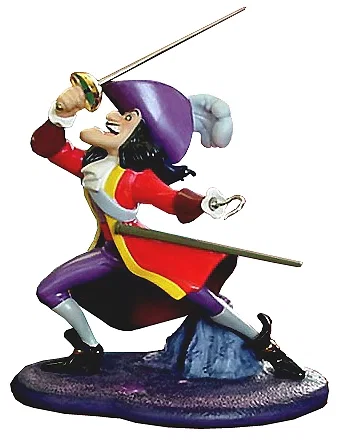 Peter Pan Captain Hook I've Got You This Time by WDCC Disney Classics — Porcelain Figurine