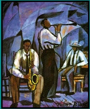 Jammin Limited Edition Stone Lithograph Artist Proof Signed by William Tolliver