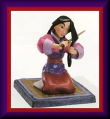 Mulan Honorable Decision (regular Version)ï¿½ by WDCC Disney Classics — Porcelain Figurine