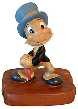 WDCC Disney Classics - Pinocchio Jiminy Cricket Cricket's The Name, Jiminy Cricket