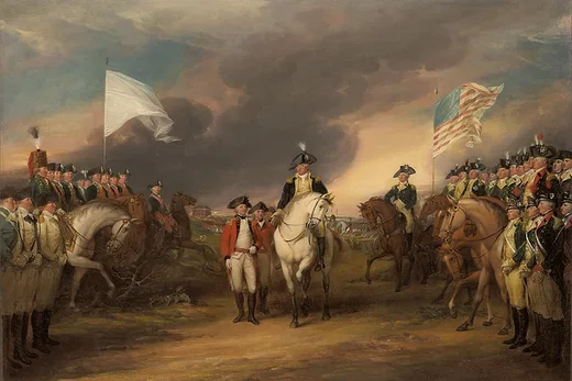 The Surrender of Lord Cornwallis at Yorktown by John Trumbull