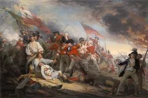 John Trumbull - The Battle of Bunker´s Hill, June 17, 1775
