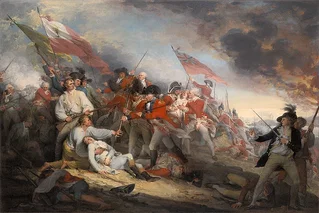 The Battle of Bunker´s Hill, June 17, 1775 by John Trumbull