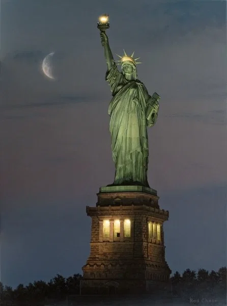 A Beacon Of Hope By Rod Chase Print  Signed And Numbered by Rod Chase