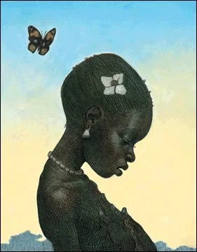Abikanile's Prayer Giclee Remarque by Kadir Nelson