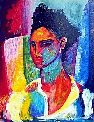 William Tolliver - Adora  Artist Signed Serigraph Artist Proof