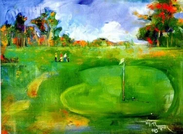 Afternoon Meeting Artist Proof Estate Certified Lithograph Artist Proof by William Tolliver