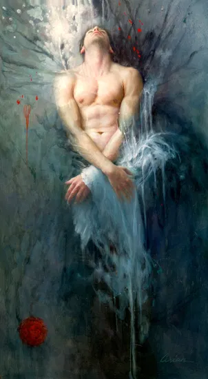 Arian - Ethos and Sinew Original Oil on Linen Canvas