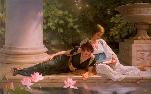 Arian - Belle Annie Original Oil On Canvas