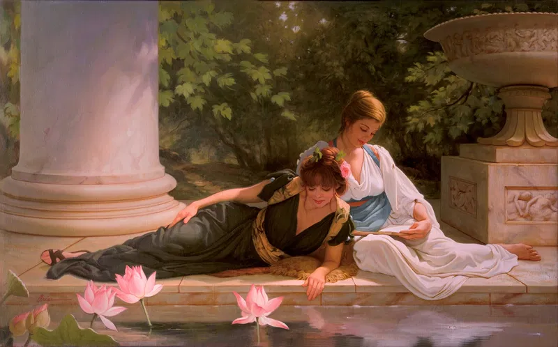 Arian - Belle Annie Original Oil On Canvas