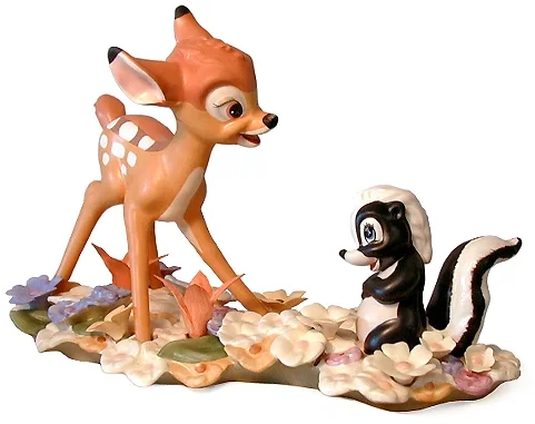 Bambi And Flower He Can Call Me A Flower by WDCC Disney Classics