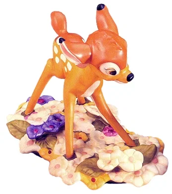 Bambi Purty Flower by WDCC Disney Classics