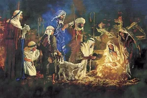 Michael Dudash-Birth Of The King By Michael Dudash Canvas Signed & Numbered