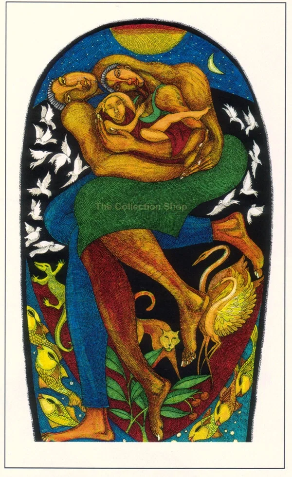 The Black Family Giclee by Charles Bibbs