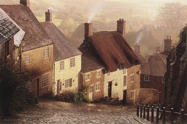 Blackmore Vale By Rod Chase by Rod Chase — giclee on canvas