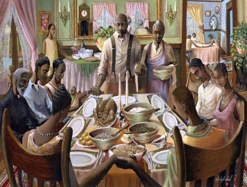 Blessings by John Holyfield — Lithograph