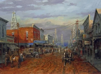 Boom Town By Andy Thomas by Andy Thomas